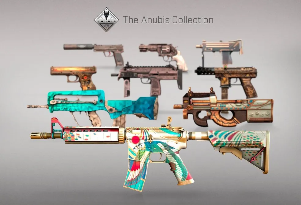 CS:GO: Valve lança coleção de skins da Anubis; veja fotos