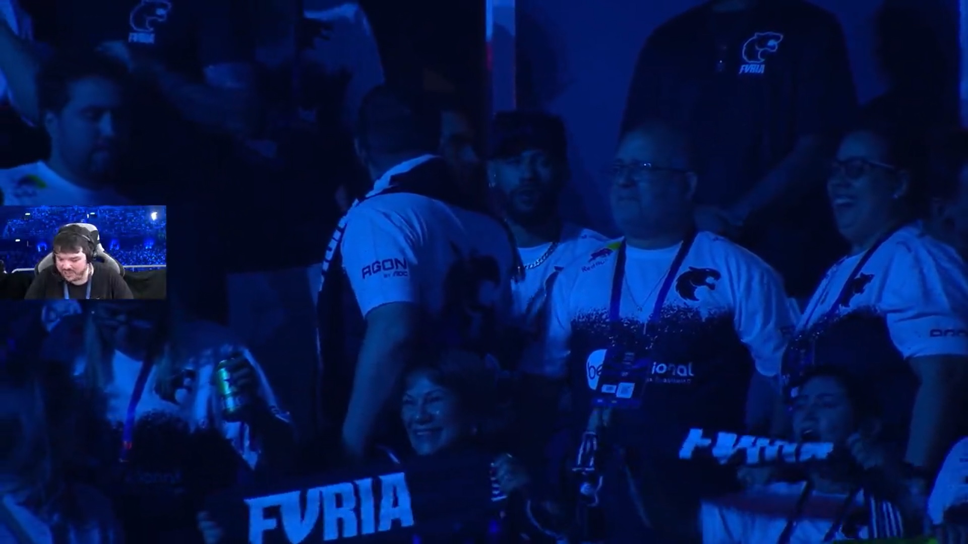 IEM Rio 2023: Neymar assiste jogo da FURIA na Jeunesse Arena