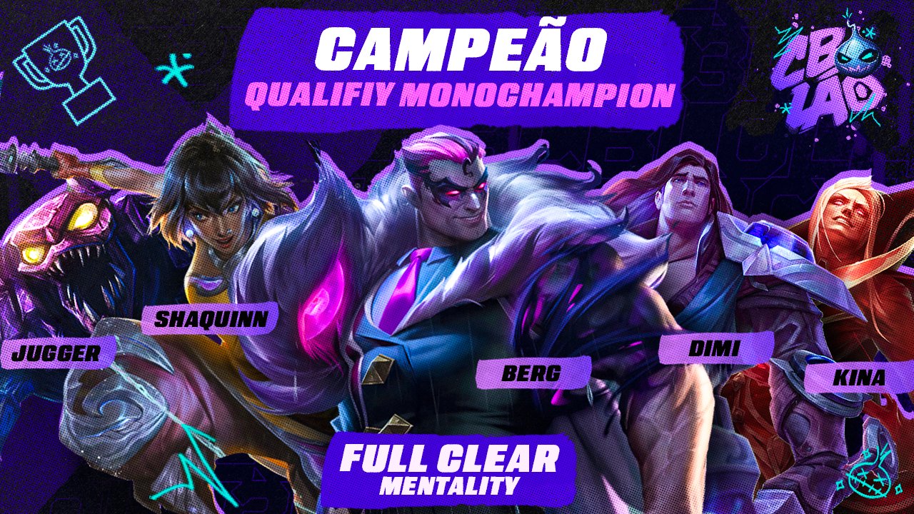 LoL: Full Clear Mentality elimina equipe de Lord Semi e está no presencial do CBOLÃO
