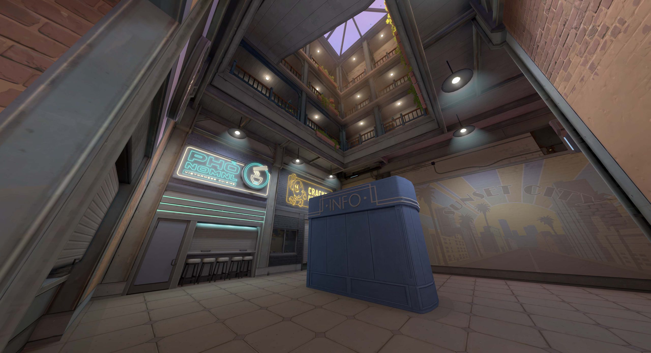 VALORANT: Shion, jogador profissional, nomeia locais do novo mapa, Sunset