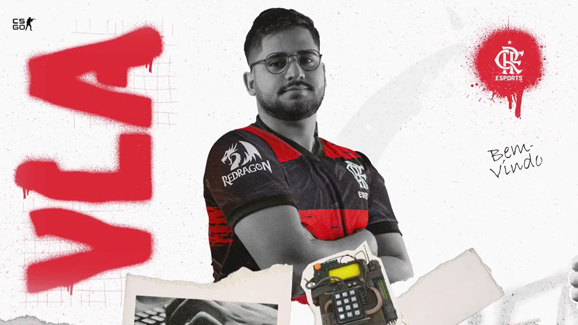 CS:GO: Flamengo anuncia quinto jogador