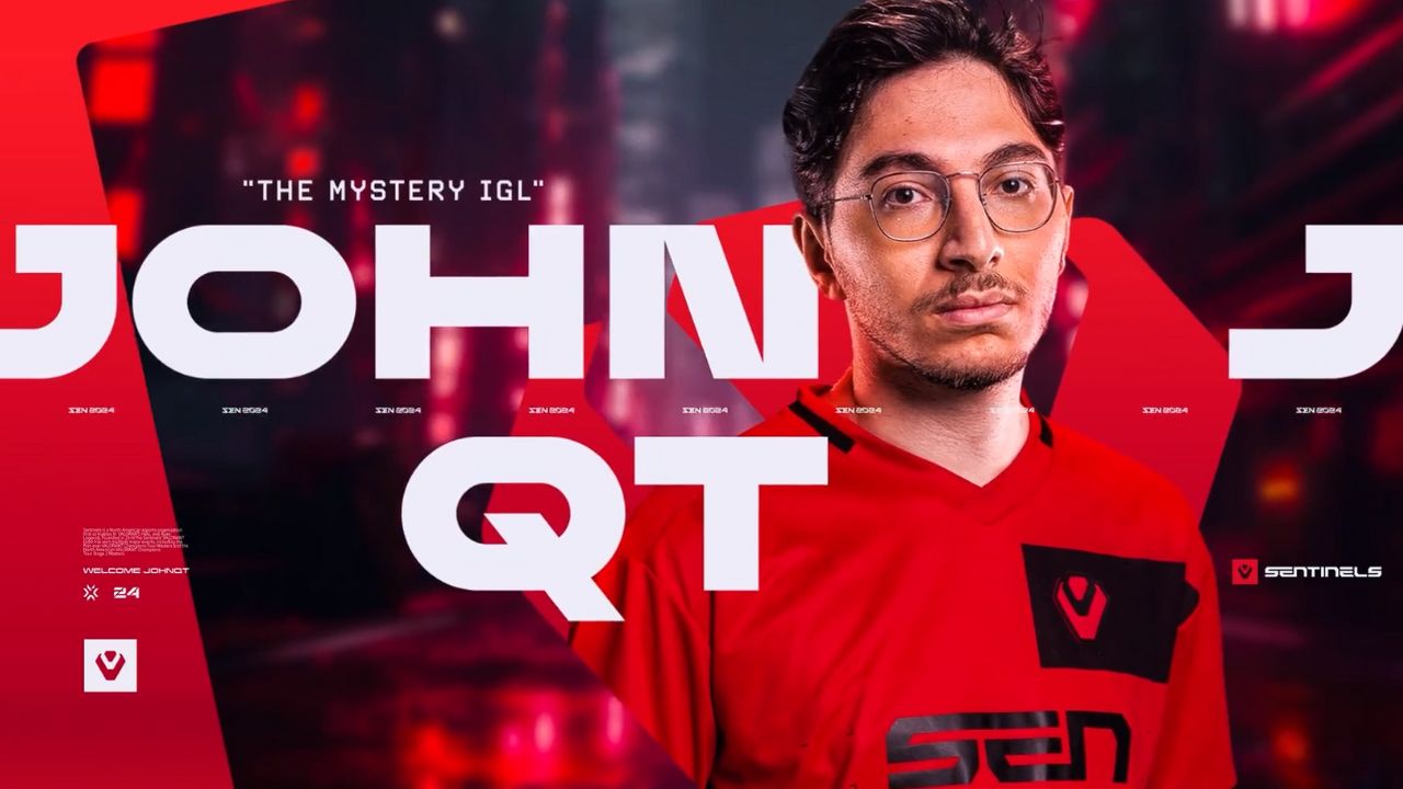 VALORANT: Sentinels anuncia contratação de JohnQT para 2024