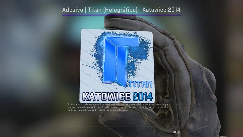 CS:GO: Sticker raro é vendido por quase R$ 400 mil