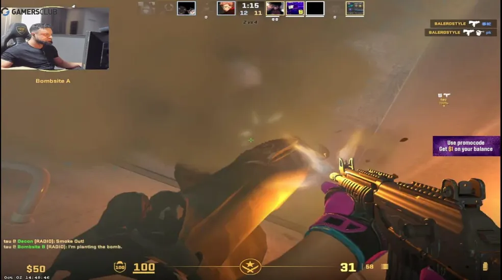 CS2: fer toma mega susto com novidade do jogo; veja reação