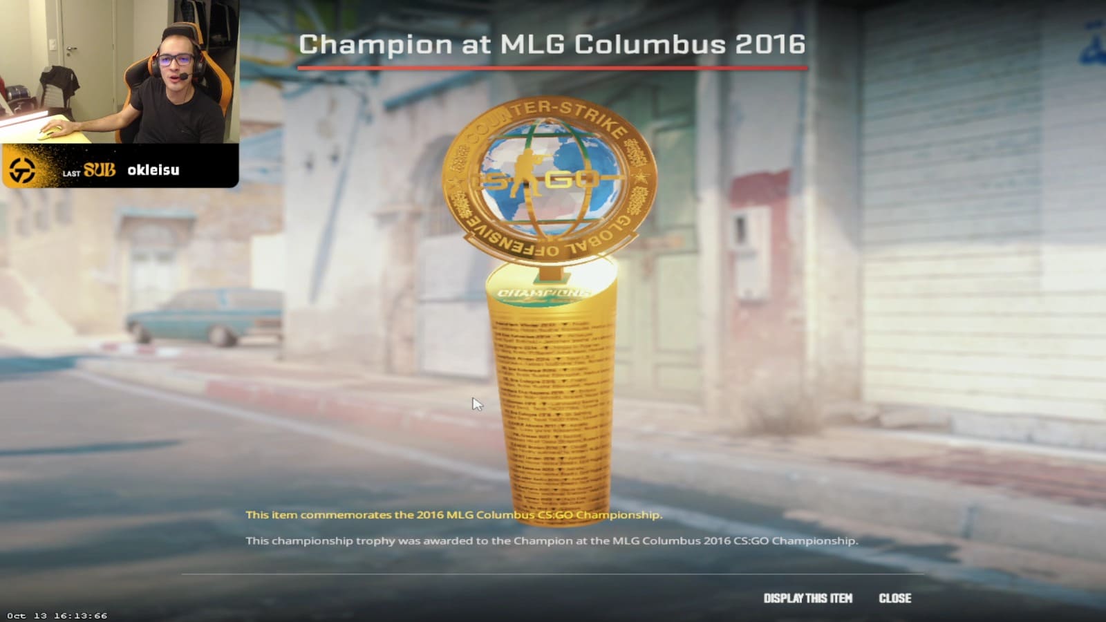 CS:GO: Valve colocou nome errado de TACO no troféu do Major