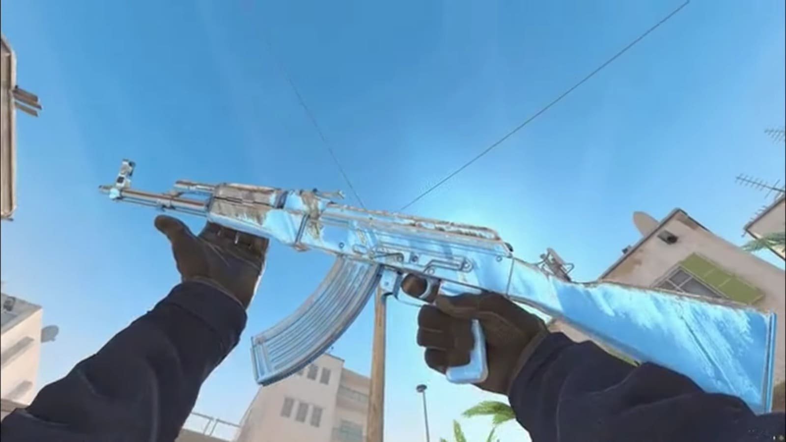 CS2: Jogador cria skin transparente de AK-47