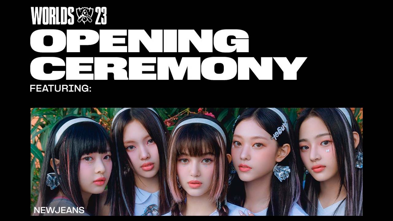 Worlds 2023: NewJeans e HEARTSTEEL farão o show de abertura da final