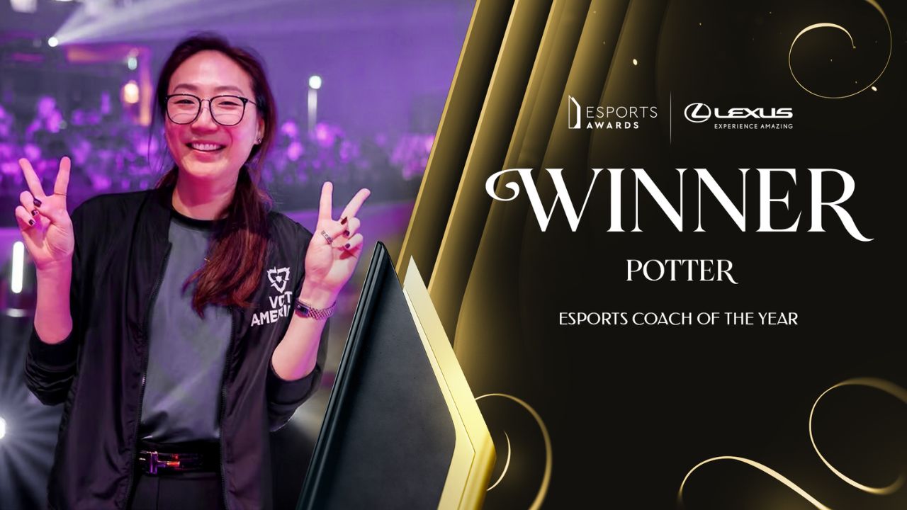 VALORANT: Potter vence prêmio de Coach do ano no Esports Awards