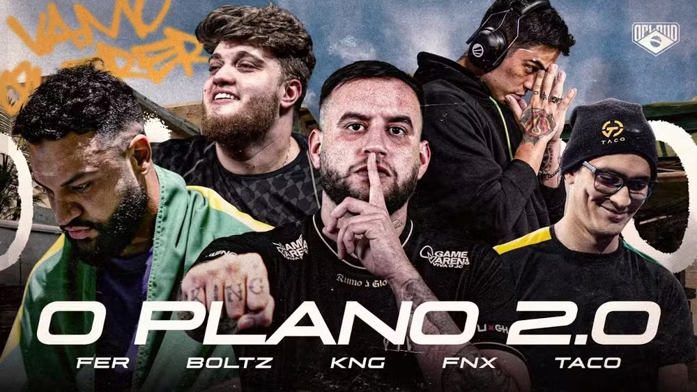 CS2: O Plano anuncia equipe com lendas brasileiras