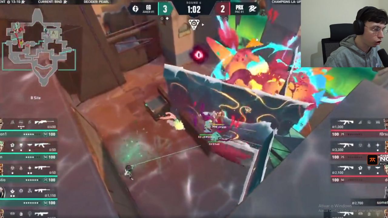 Caedrel, streamer de LoL, reage ao VALORANT de forma hilária