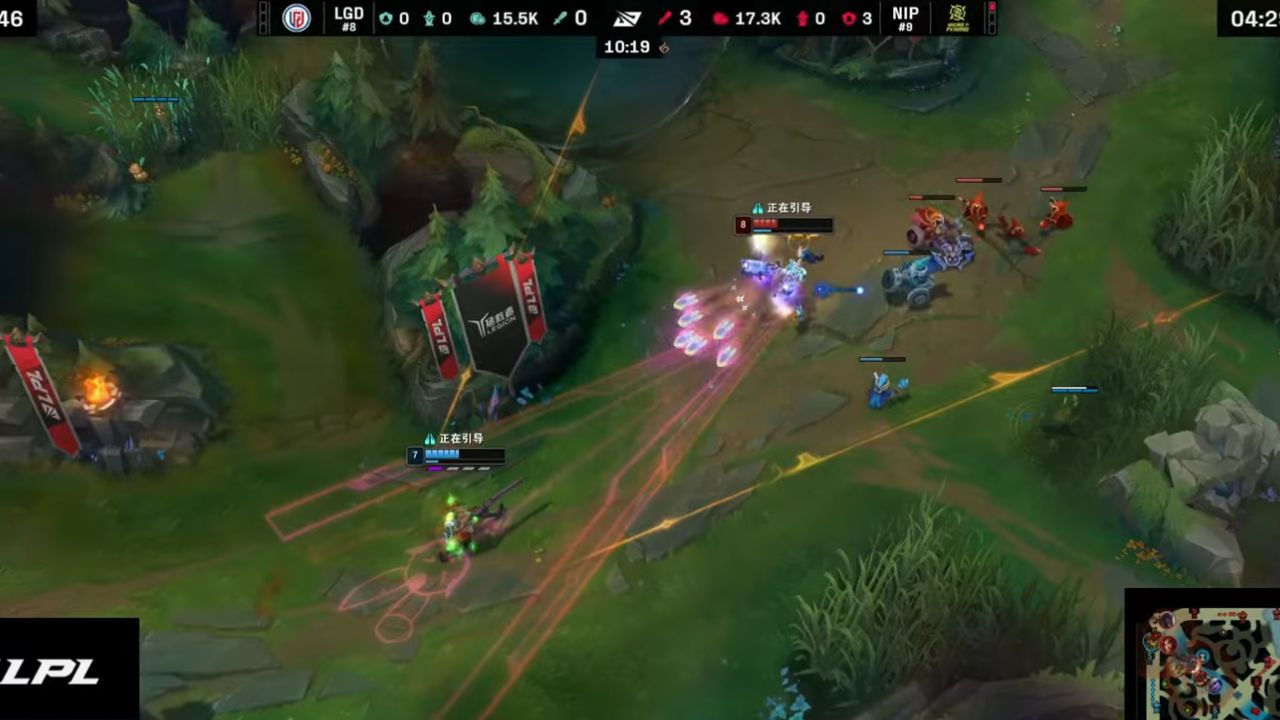 LPL 2024: Esse X1 resultou nos dois ADCs mortos