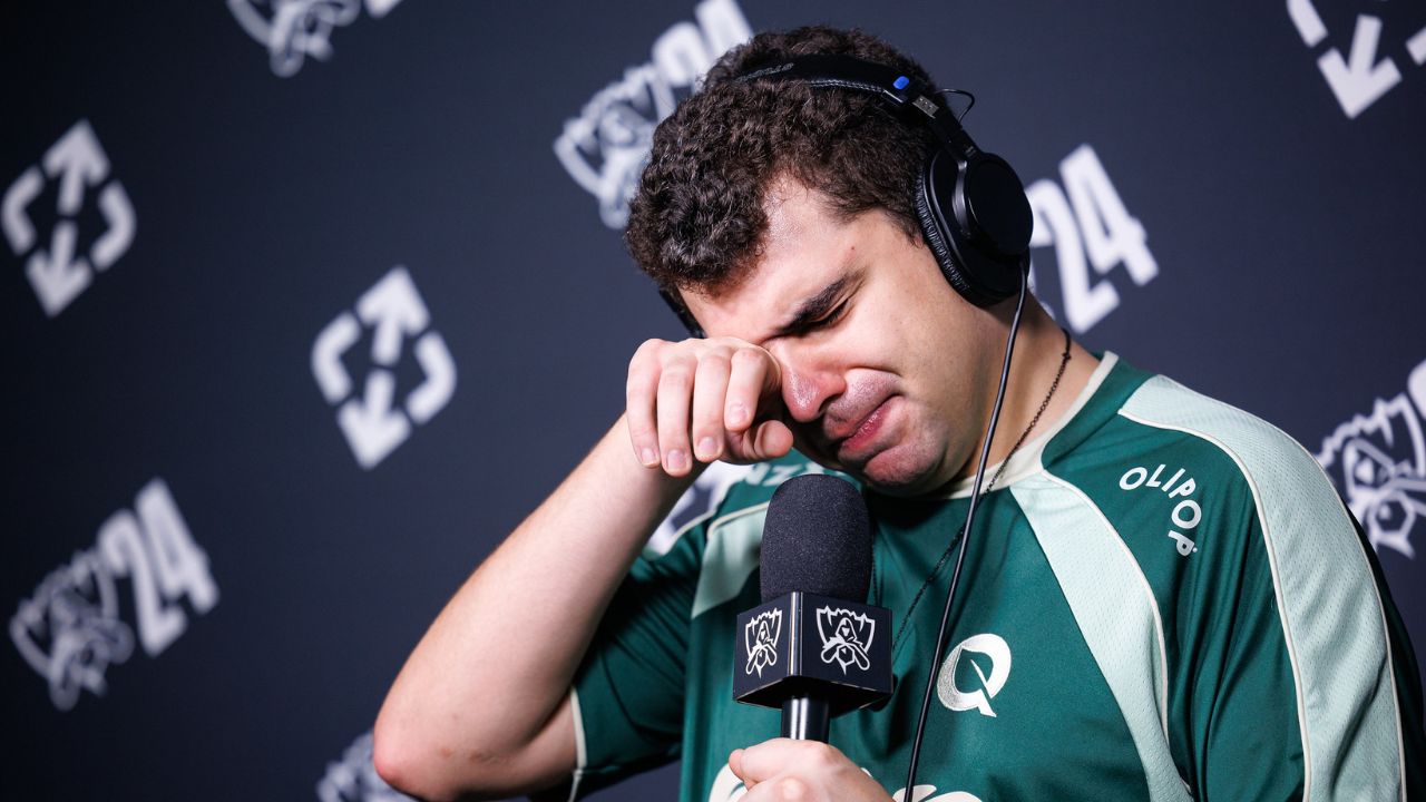 Worlds 2024: “Não jogue o jogo deles” diz, entre lágrimas, Flyquest Bwipo