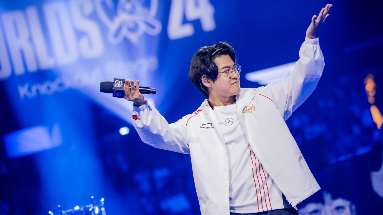 Worlds 2024: T1 Gumayusi repete recado de 2023 para BLG Bin