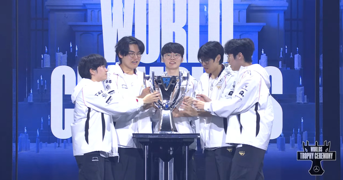 LoL: Riot revela quando skins da T1 Worlds 2024 serão lançadas