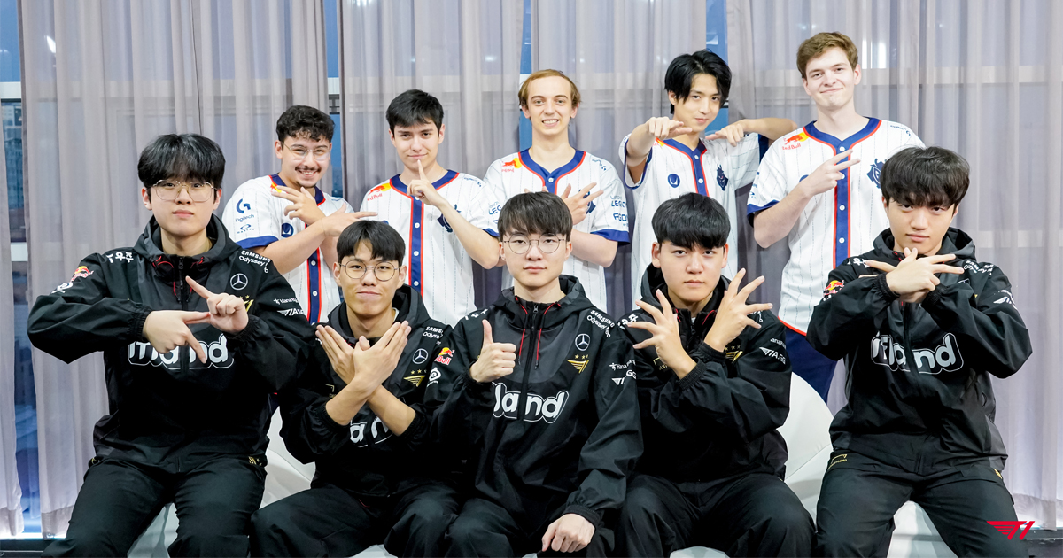 Worlds 2024: G2 ajudou a T1 a treinar para a final