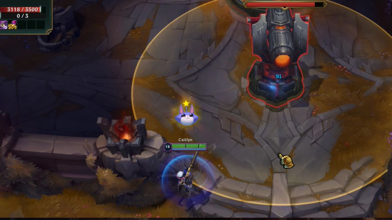 LoL: Caitlyn>Noxus? Campeã está com uma “vantagem” no novo mapa