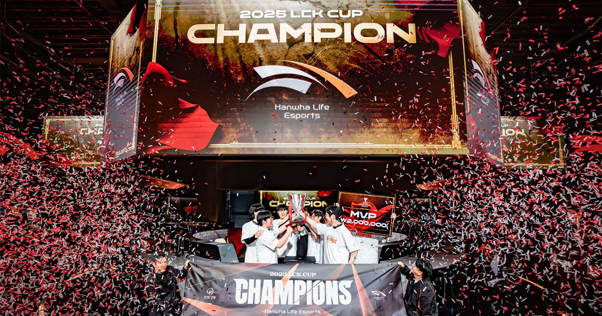 LCK Cup 2025: Hanwha Life vence a Gen.G e garante o título do primeiro split