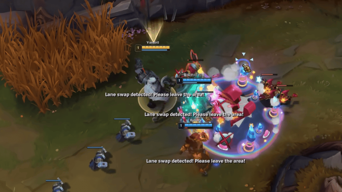 LoL: Riot adiciona mais mudanças para a detecção de Lane Swap