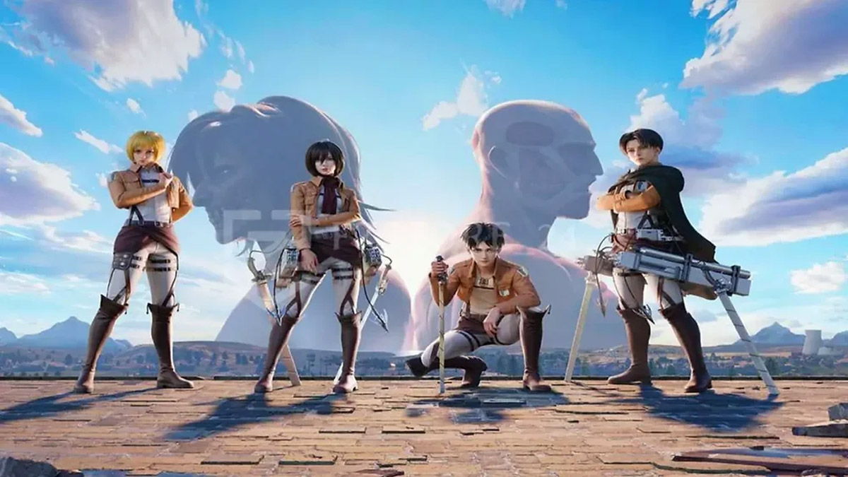 PUBG MOBILE: Jogo traz skins do Attack on Titan
