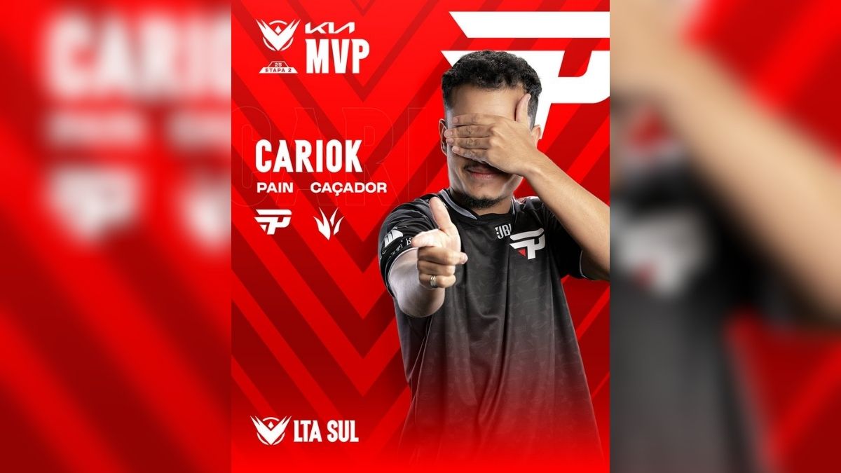 LTA Sul 2025: Único! paiN Cariok é eleito o MVP da competição