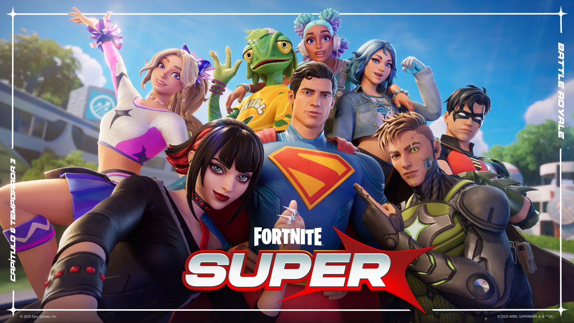 Fortnite: Temporada “Super” traz poderes, heróis, ranque heroico e Battle Pass temático