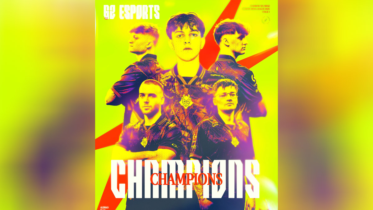 Rainbow Six: G2 Esports vence Europe MENA League 2025 com brasileiros no elenco