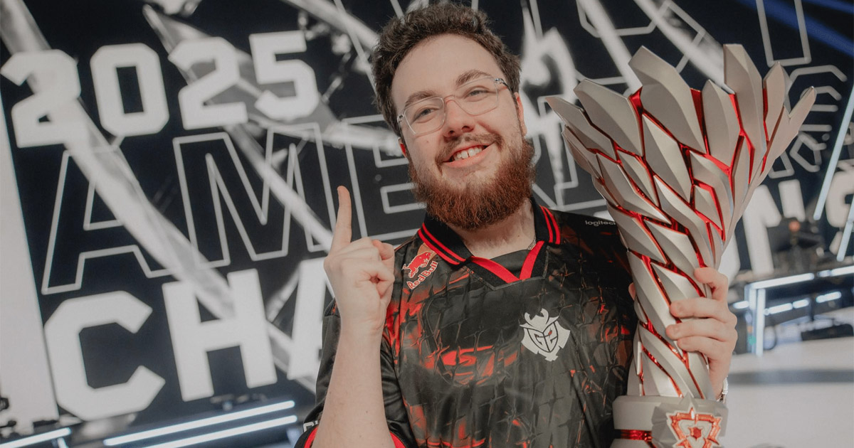 VCT Américas 2025: G2 confirma retorno de leaf e despede-se de babybay