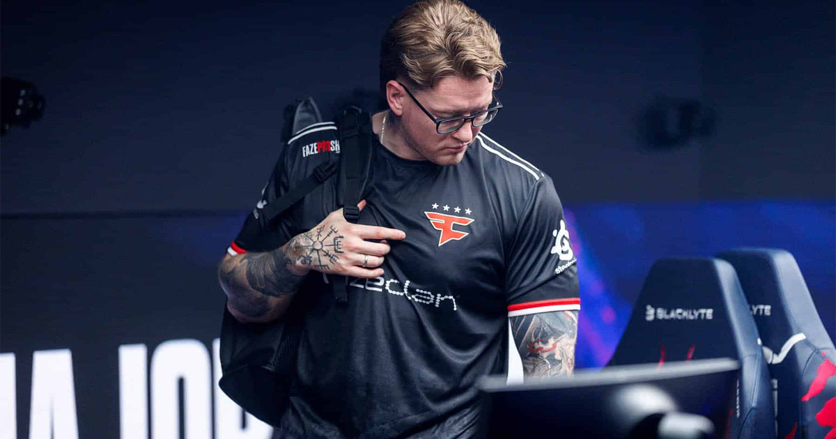 CS2: rain deixa a FaZe após 9 anos