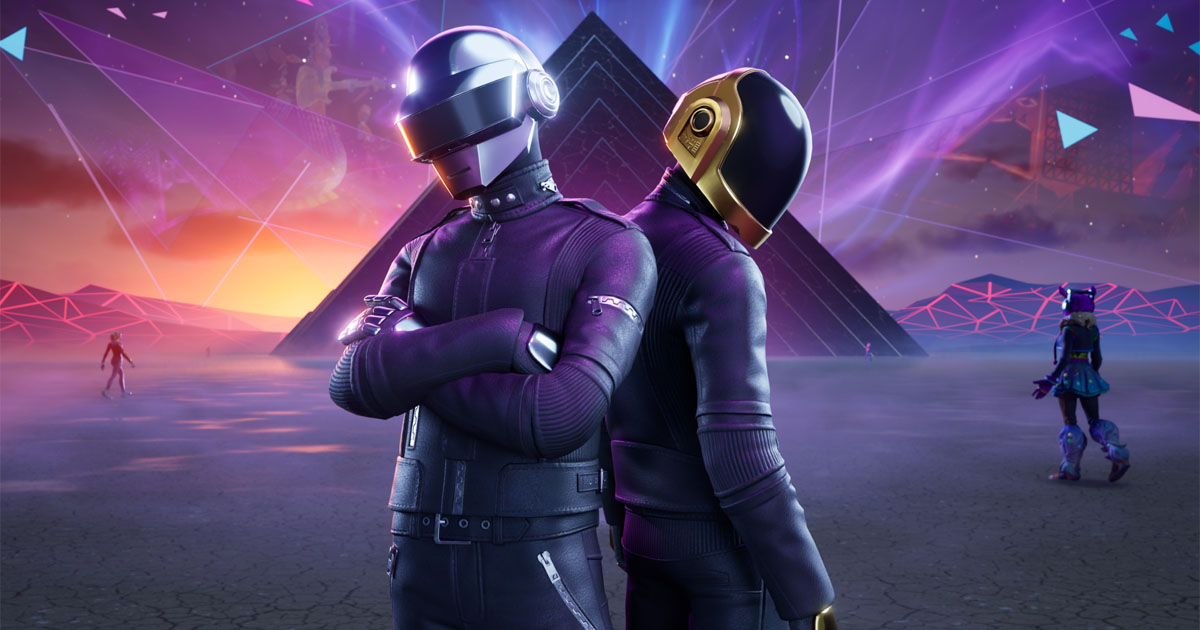Fortnite: Jogo terá experiência imersiva com Daft Punk