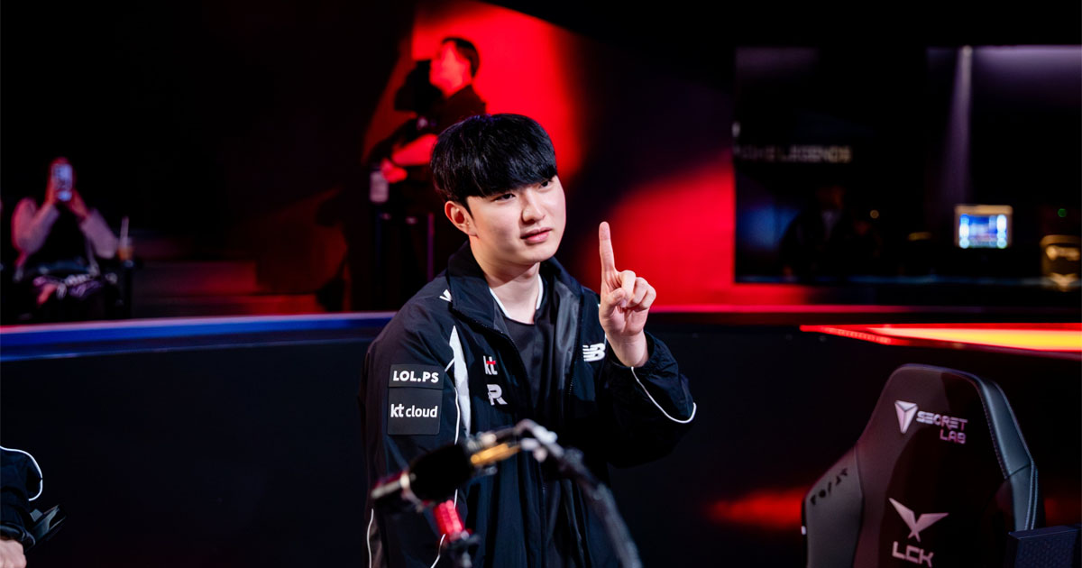 Worlds 2025: KT Rolster garante a segunda vaga da LCK no mundial de LoL