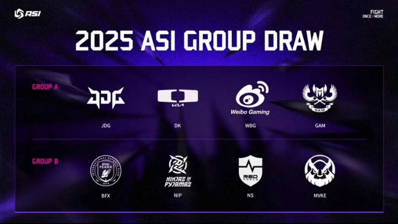 LoL Confira o calendário do Asia Invitational 2025 Mais Esports