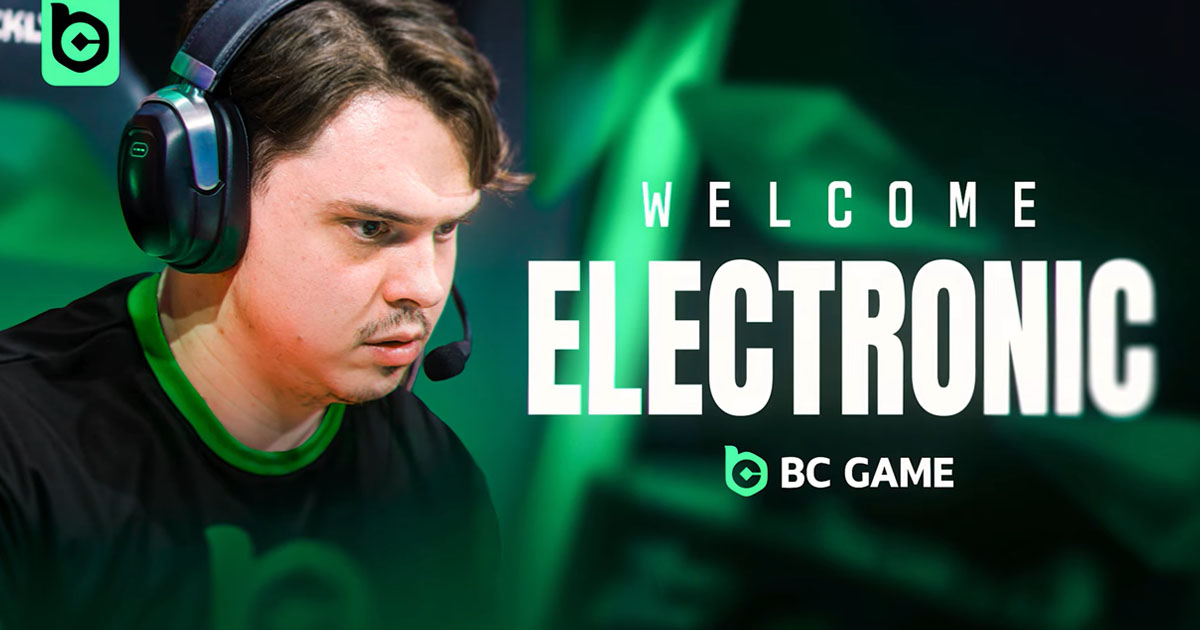 CS2: BC.GAME reúne s1mple e electronic em novo projeto