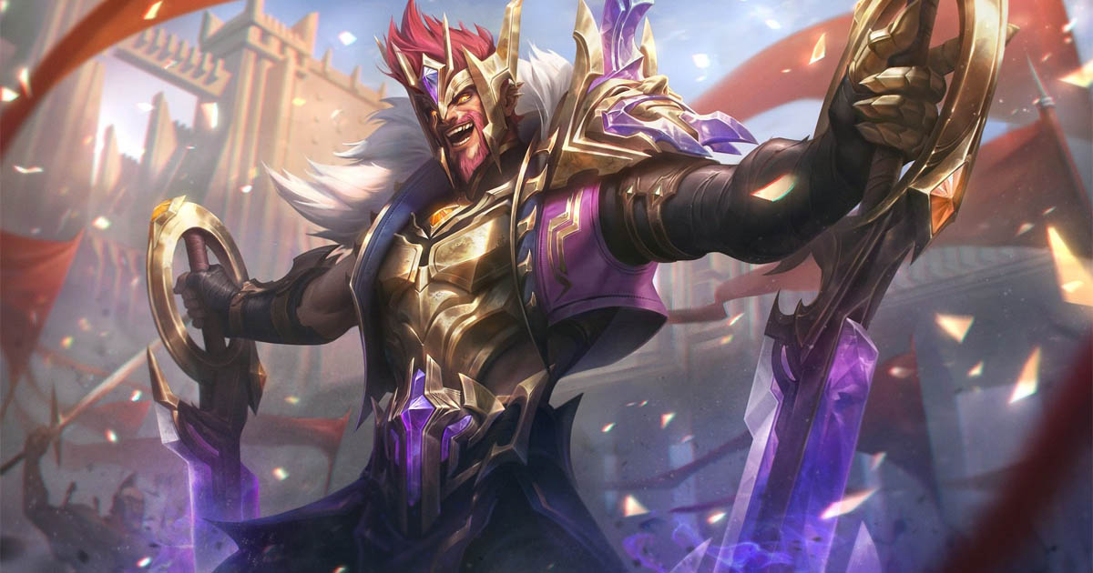 LoL: Draven é a skin Vitoriosa do Ato 3 da Temporada Ranqueada 2025