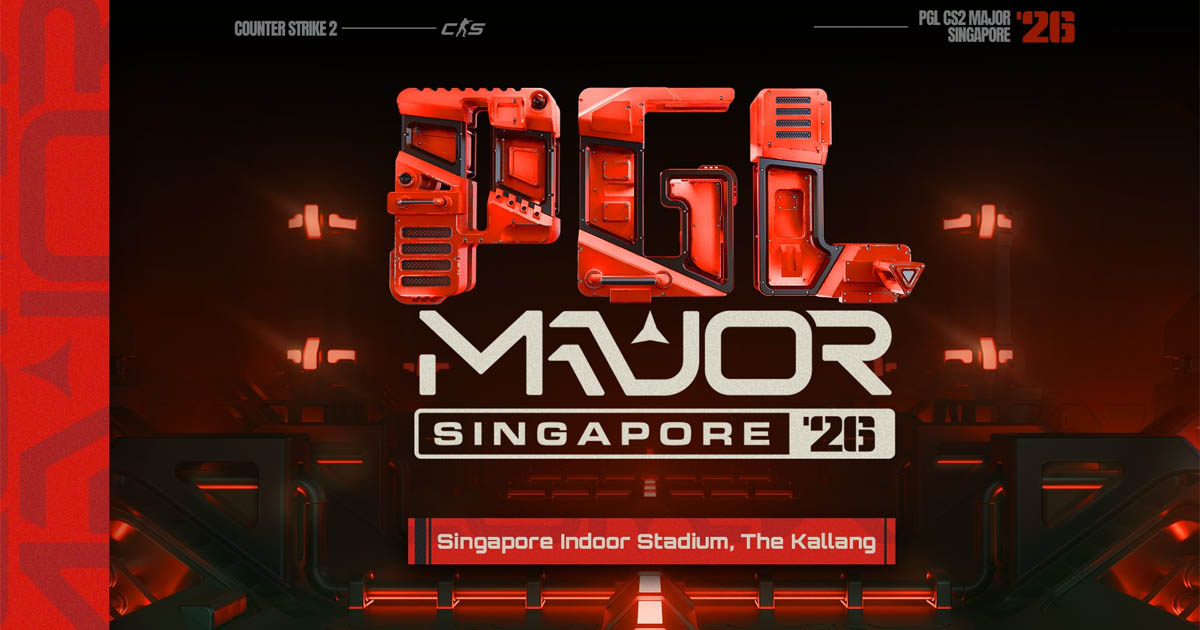 CS2: PGL anuncia Major em Singapura para o fim de 2026