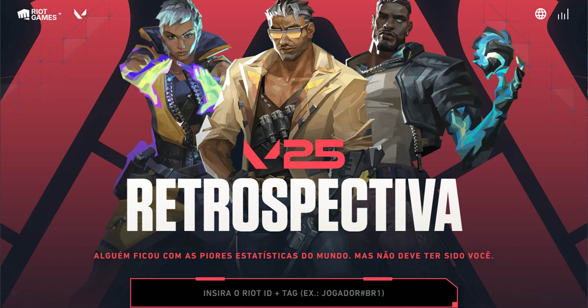 VALORANT: Riot lança retrospectiva 2025; veja como fazer