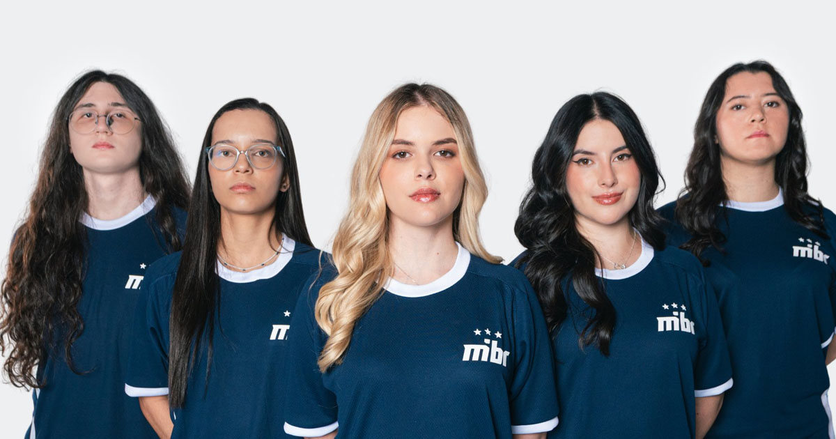VALORANT: MIBR revela nova line-up para o cenário inclusivo em 2026