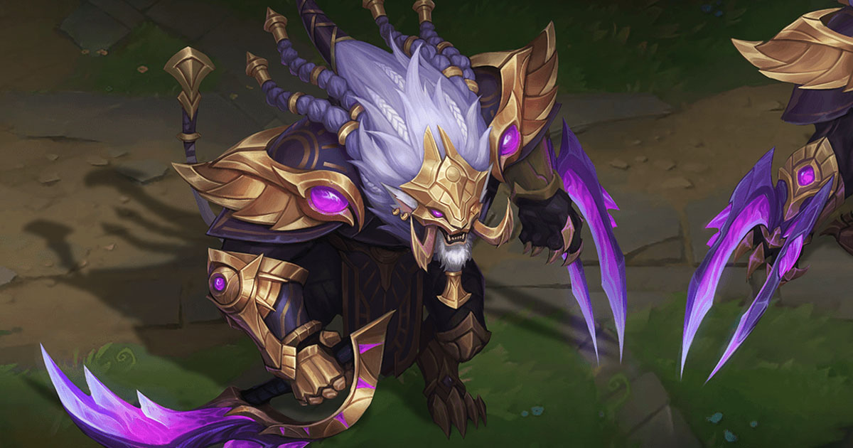 LoL: Rengar receberá a skin Vitoriosa do Ato 2 da temporada ranqueada 2026