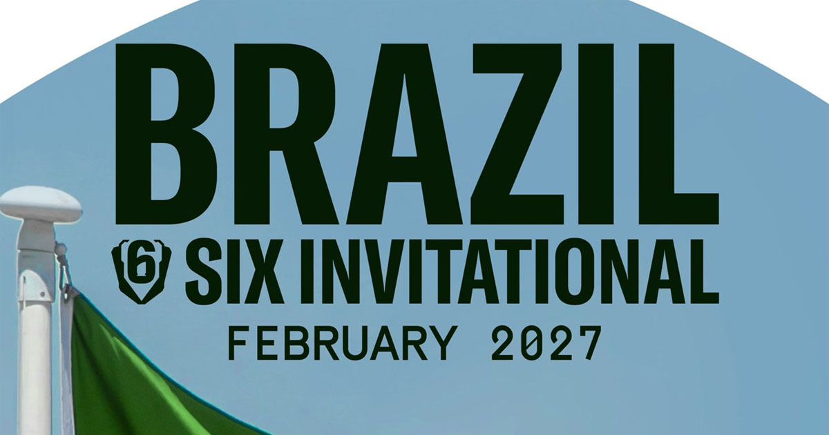 Rainbow Six: Brasil será sede do Six Invitational 2027