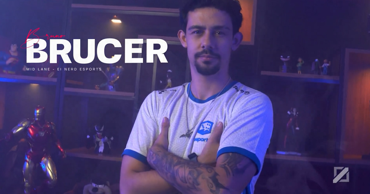 Circuito Desafiante 2026: Brucer é anunciado na Ei Nerd Esports