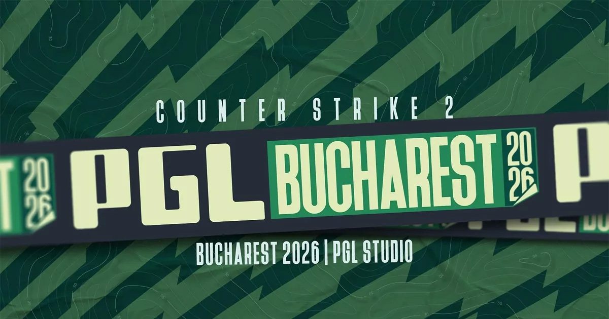 PGL Bucharest 2026: Times, formato, datas e premiação do torneio de CS2