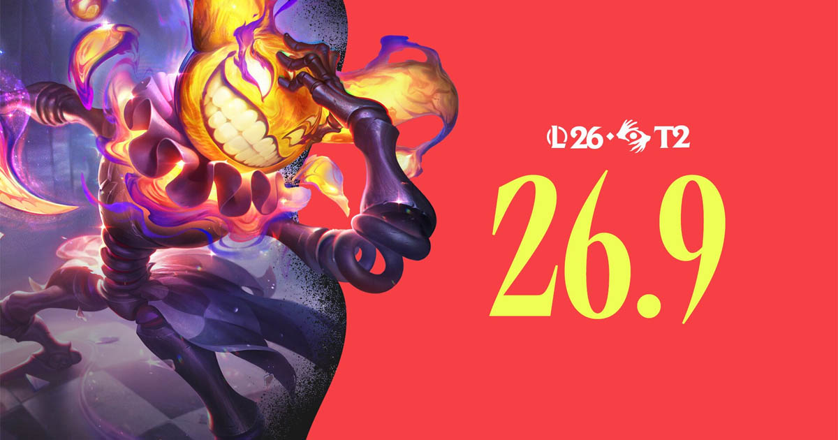 LoL: Patch 26.9 traz a Temporada Ranqueada 2, WASD para as ranqueadas e ajustes nos itens