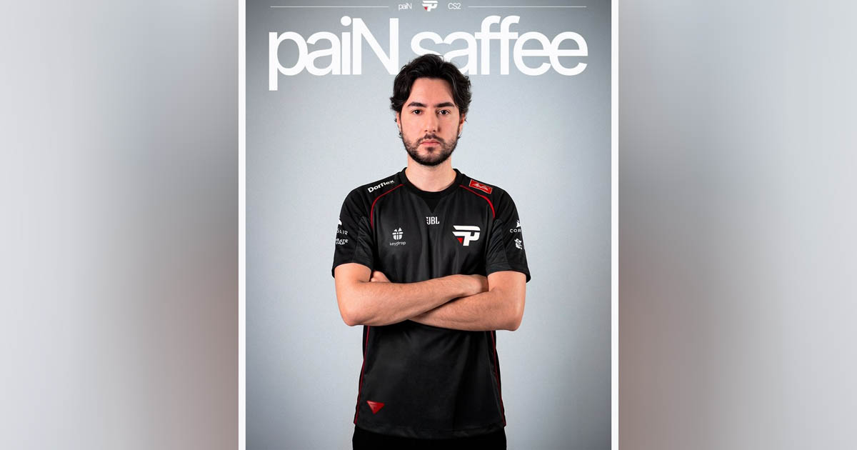 “CS2: paiN anuncia retorno de saffee para vaga deixada por nqz”