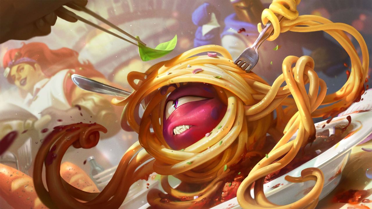 Novas skins Empregos e Comida 2026 no LoL: preço, data de lançamento e campeões