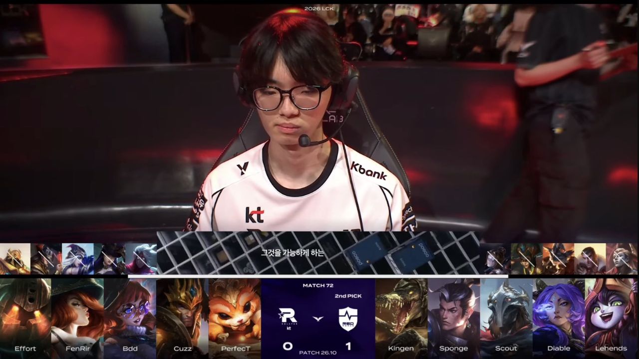 LCK 2026: Nascido em 2006, FenRir estreia pela KT com vitória