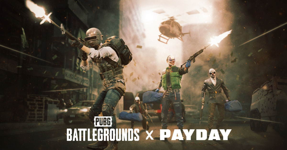 PUBG: novo modo PAYDAY chega em maio com assaltos por tempo limitado