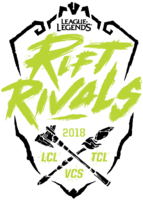 Rift Rivals: LCL vs. TCL vs. VCS logo
