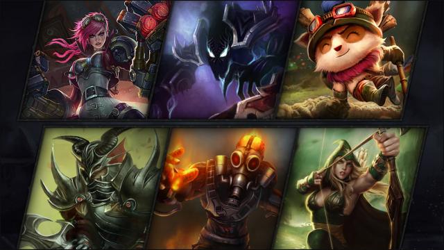 Promoção de Campeões e skins: culinária macabra