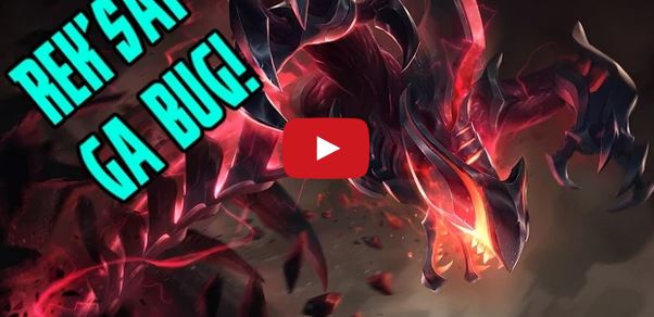 Bug na Rek’Sai com Guardian Angel