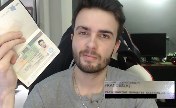 Dioud é o Primeiro Estrangeiro a Conseguir Visto de “Pro E-Sport Player” no Brasil
