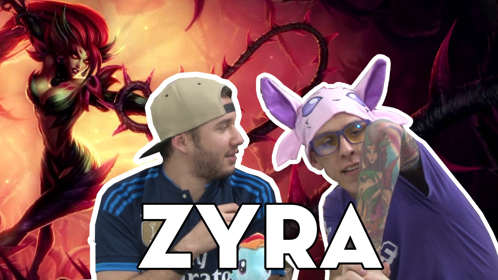 TUTORIAL DE LOL COM PANTERA – ZYRA